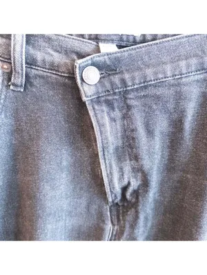Abercrombie & Fitch 90s Ultra High Rise Black Jeans Women 32 thumbnail 4