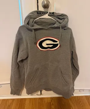 UGA grey hoodie Gray thumbnail 1