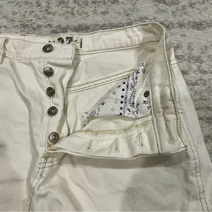 Free People Brea Cut Off Denim Skirt thumbnail 9