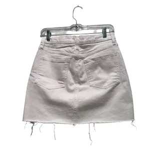 Gap 5‎ Pocket Mini Denim Skirt Optic White Size 25 Casual Summer Vacation Girly thumbnail 2