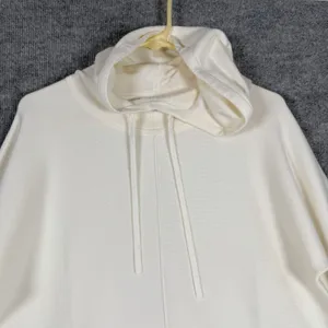 Banana Republic Size-L‎ Womens Pullover Sweater Hoodie Off White thumbnail 9