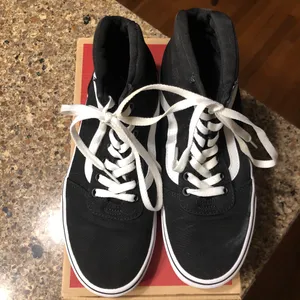 Women’s Vans Ward Hi - black & white thumbnail 5