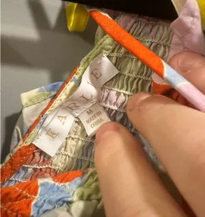 Karlie Mosaic Print Colorful Ruffle Detail Tiered Mini Dress thumbnail 6