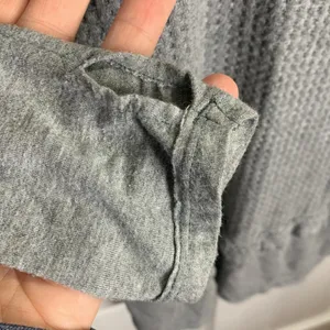 Free People We the Free Laguna Gray Thermal Long Sleeve Top W-167 Size XS thumbnail 6