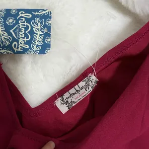 Free People Deep Red Camisole Top thumbnail 3