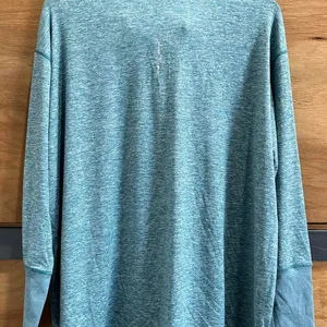 Nike Women's Blue and Green Top thumbnail 4