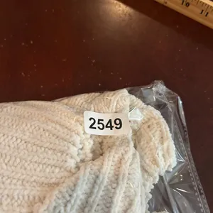Kendall & Kylie Sweater Womens XS Cream‎ Crew Neck Long Sleeve Pullover Chunky thumbnail 8