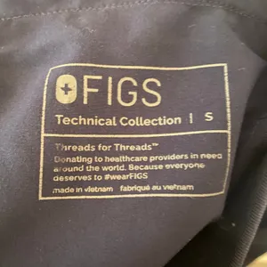 FIGS Navy Blue Zamora Jogger Scrub Pants Uniform Nurse Doctor Women's size Small thumbnail 2