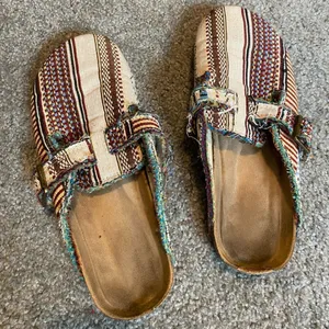 Bohemian Women’s Slip On Iris & Rainbow Size 10 Clogs thumbnail 1