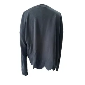 Vineyard Vines Black Scallop Hem Crewneck Sweater Sweatshirt Womens Size Large L thumbnail 5