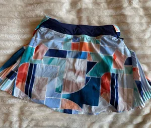 Lululemon Peak Pleat Tennis Skirt High-Rise Multi-colored thumbnail 1