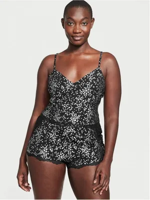 Victoria's Secret Modal Lace Back Cami Set Size XL NWT thumbnail 3