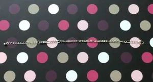 NWOT Small Silver Chain Bracelet thumbnail 2