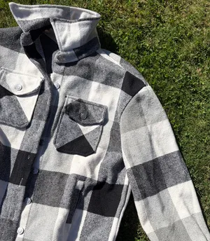 Plaid Button Down Jacket thumbnail 6