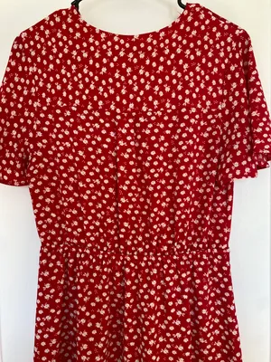 Floral Wrap Dress thumbnail 4