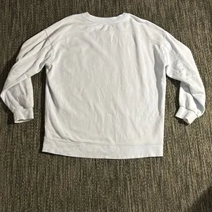 Lululemon Perfectly Oversized Crew Cotton Terry Pastel Blue Size 10 thumbnail 2