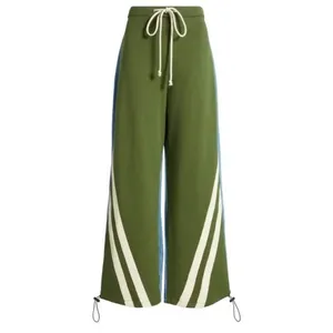 AUSTIN LANDING Sporty Jogger Jeans Green Stripes‎ Denim Back Size 5 Juniors thumbnail 10