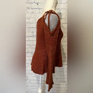 Cupcakes and Cashmere Women's Keryn Cold Sweater Burnt Orange Small thumbnail 3