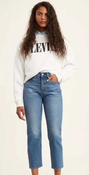 Levi's Wedgie Straight Premium Jeans Button‎ Fly Size 32 Minimalist Streetwear thumbnail 1