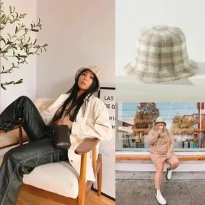 Anthropologie San Diego Hat Company Plaid Bucket Hat NWOT thumbnail 2