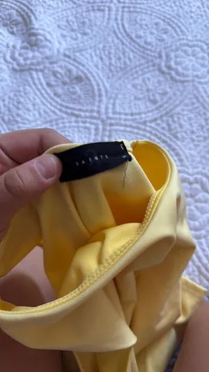 Butter yellow tank top thumbnail 2