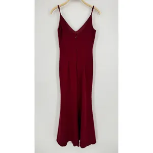 Lulus Infinite Glory‎ Maxi Dress Small Burgundy Formal Wedding Guest Mermaid Red thumbnail 7