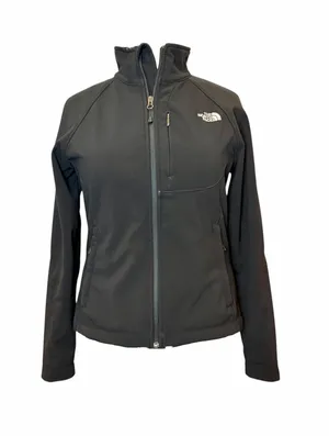 Women’s The North Face Fleece Lined Soft Shell Jacket M Black thumbnail 1