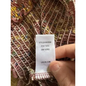 LuLu's Women Blouse Size Small Floral Crop Top Long Sleeve‎ Stretch Sexy Party thumbnail 9