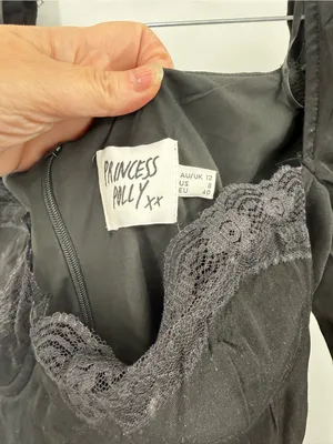 Princess Polly Women's Black Hazel Cut Out Mini Dress Size 8‎ thumbnail 5