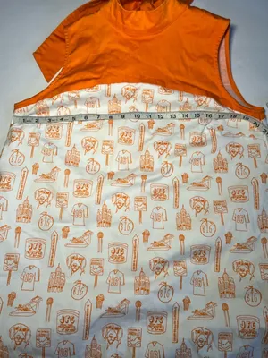 NEW COLLEGE TOWN TOILES emily dress in University of Tennessee Print‎ sz Large thumbnail 7