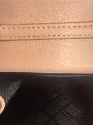 Love Moschino Dusty Pink Mini Crossbody with Gold Logo and chain strap thumbnail 7
