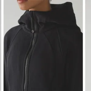 Lululemon Scuba Hoodie *Light Cotton Fleece (First Release) Size 8 Black thumbnail 4