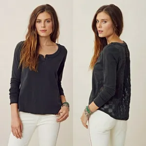 Free People patches of lace henley size xs thumbnail 2
