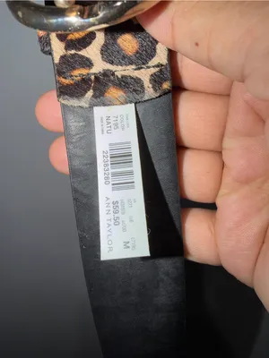 Ann Taylor Country Women'S Genuine Leather Belt‎ Size M New thumbnail 3