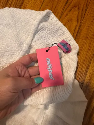 Edikted Smocked Tube Top thumbnail 2