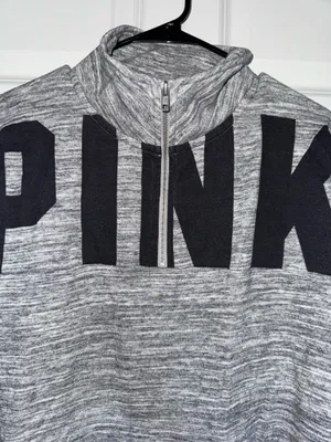 Victoria's Secret PINK Quarter-Zip Pullover thumbnail 4