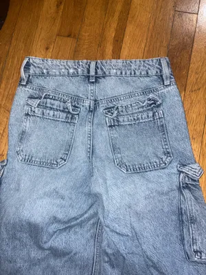 garage women’s baggy cargo jeans thumbnail 6