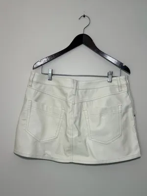 Free People We the Free Wynne Faux Leather Skirt Size 31 thumbnail 6