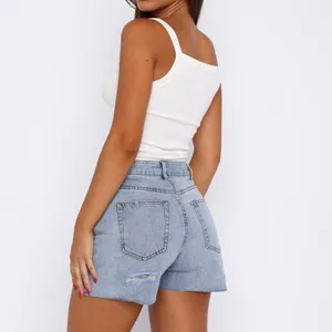 NWT White Fox Boutique On Vacay Denim Shorts thumbnail 3