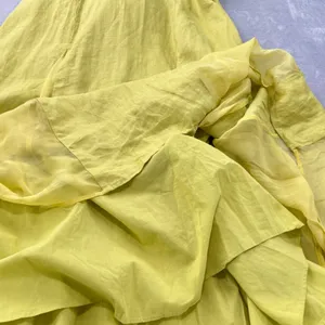 Soft Surroundings‎ Soliloquy Linen Silk Halter Maxi Dress Linden Green Large NWT thumbnail 8