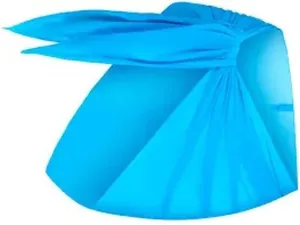 Skims Mesh Sarong Mini Skirt Turquoise NWT Size S/M Tie Skirt thumbnail 1