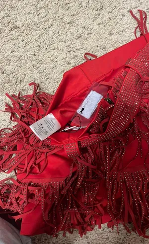 Rhinestone Fringe Skirt thumbnail 5