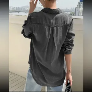 Black denim shirt Size XS thumbnail 3