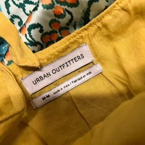 Urban Outfitters medium yellow‎ crop top thumbnail 3