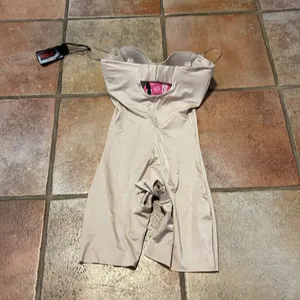 SPANX suit your fancy removable straps mid thigh bodysuit thumbnail 2