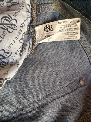 Rock & Republic Blue Denim Jeans thumbnail 4