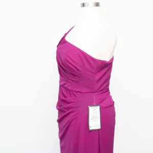 Alex Evenings - One Shoulder Ruched‎ Mesh Gown thumbnail 7