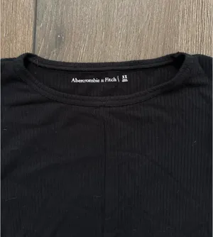 Abercrombie Long Sleeve Top Black thumbnail 3