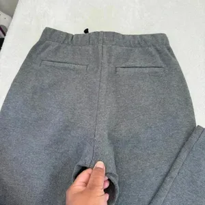 Everlane The Dream Pant XS Heather Grey Charcoal Tapered Tailored Stretch thumbnail 11