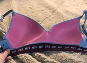 🔹4 for $30 Pink Wear Everywhere wireless lightly lined bra, size 32B thumbnail 7